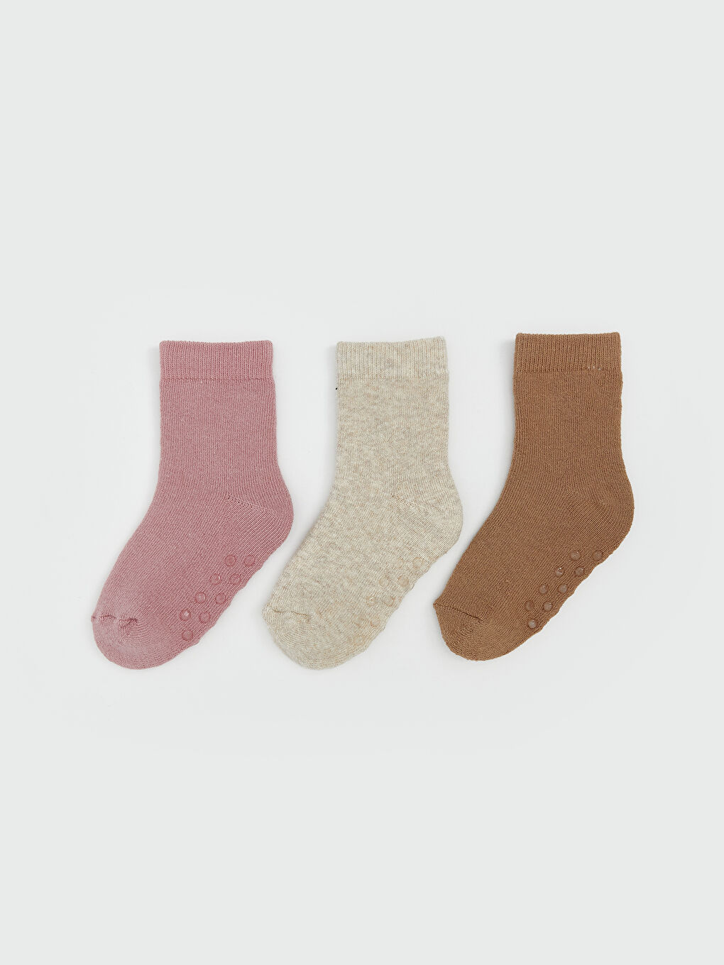 LCW baby Basic Baby Girls' Ankle Socks 3-pack -W58595Z1-FGD
