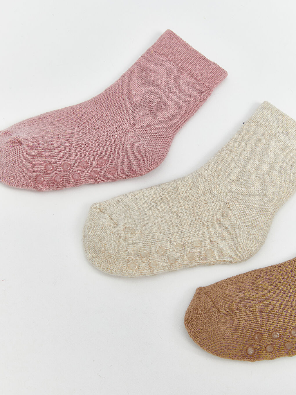 LCW baby Basic Baby Girls' Ankle Socks 3-pack -W58595Z1-FGD