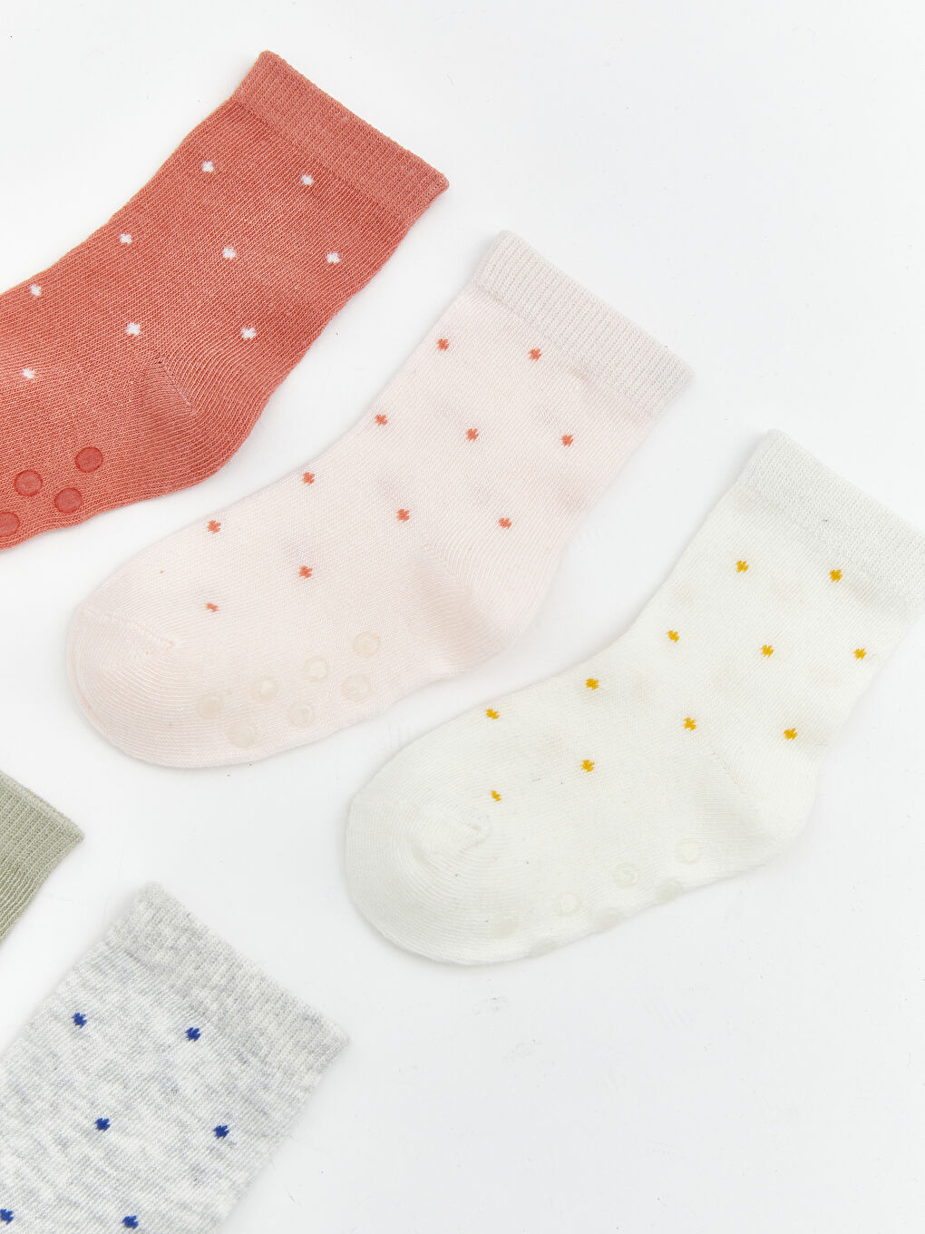 Bedruckte Baby Mädchen Knöchelsocken 5er-Pack-3