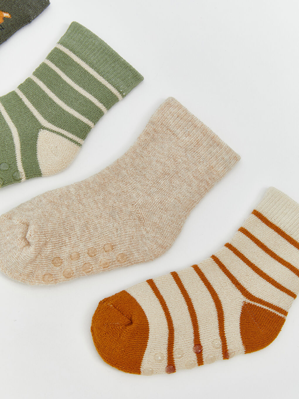 Baby Boy GREEN Ankle Socks-1