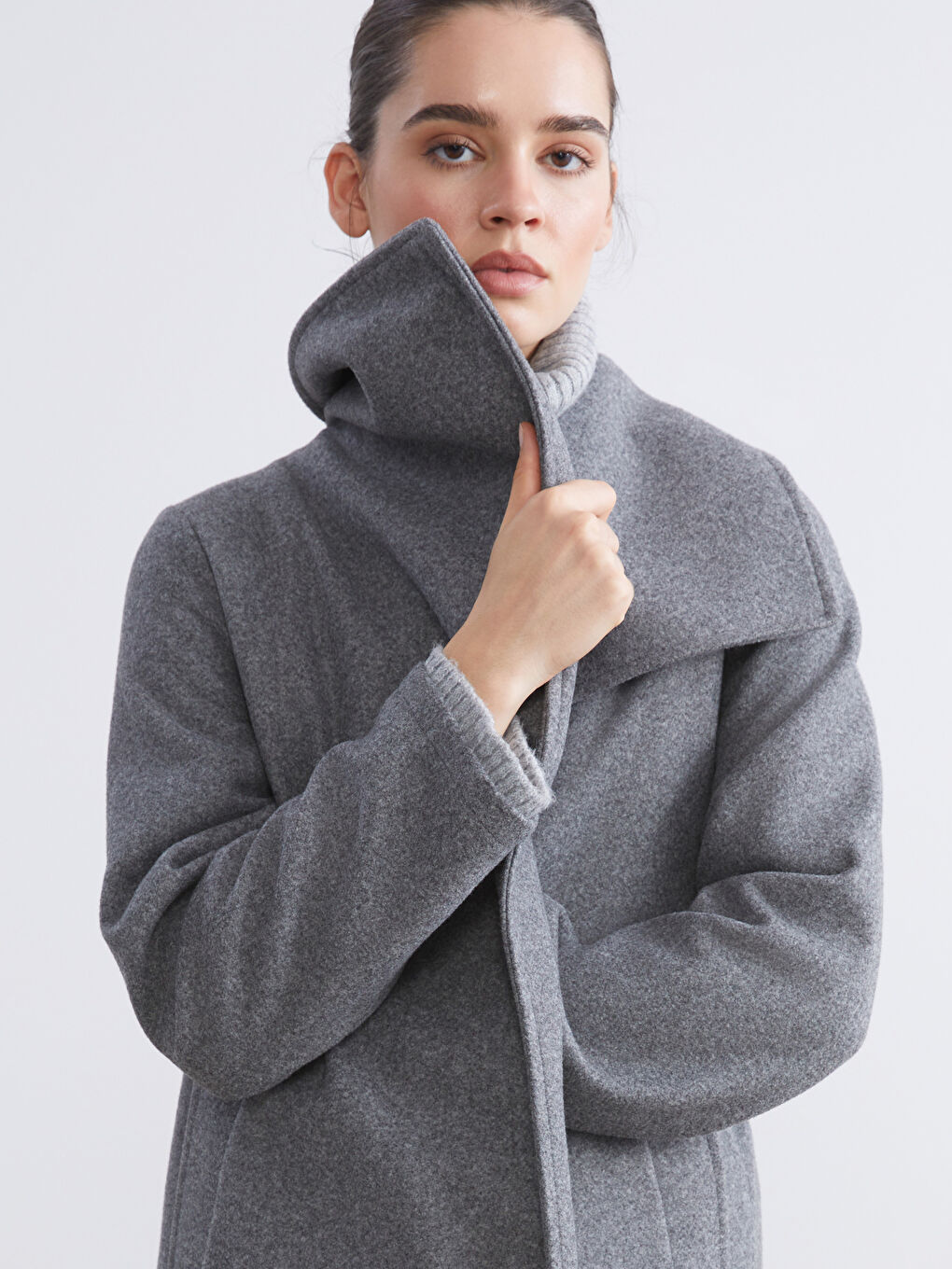 Double Breasted Women's Cachet Overcoat-2