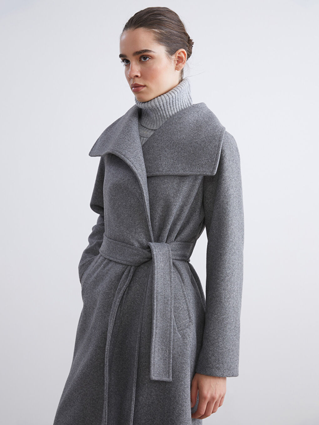 Double Breasted Women's Cachet Overcoat-3