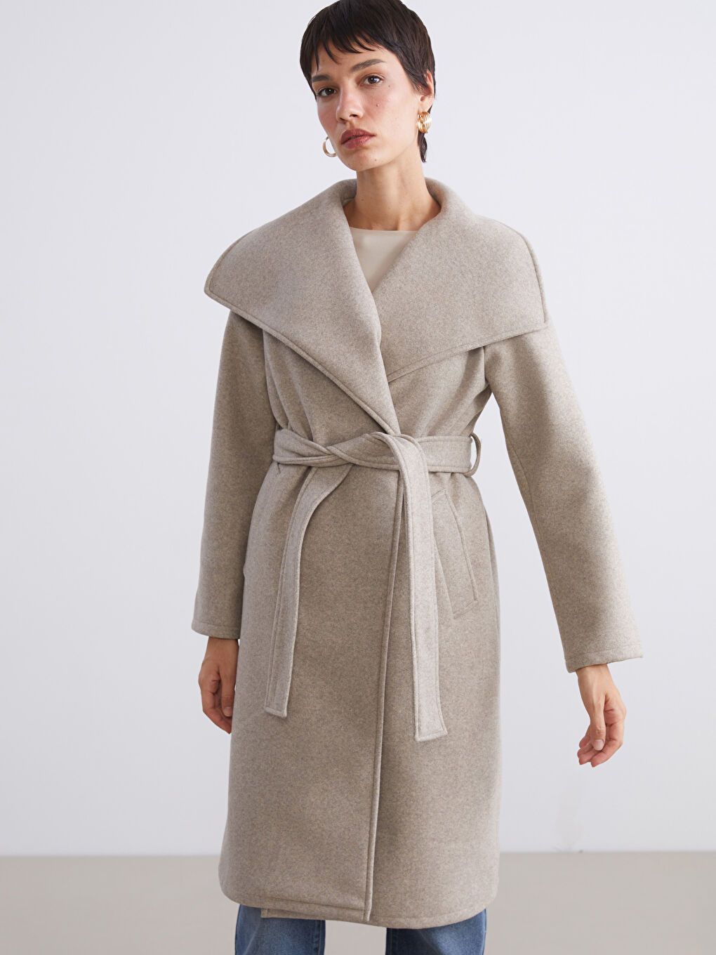 Double Breasted Women's Cachet Overcoat