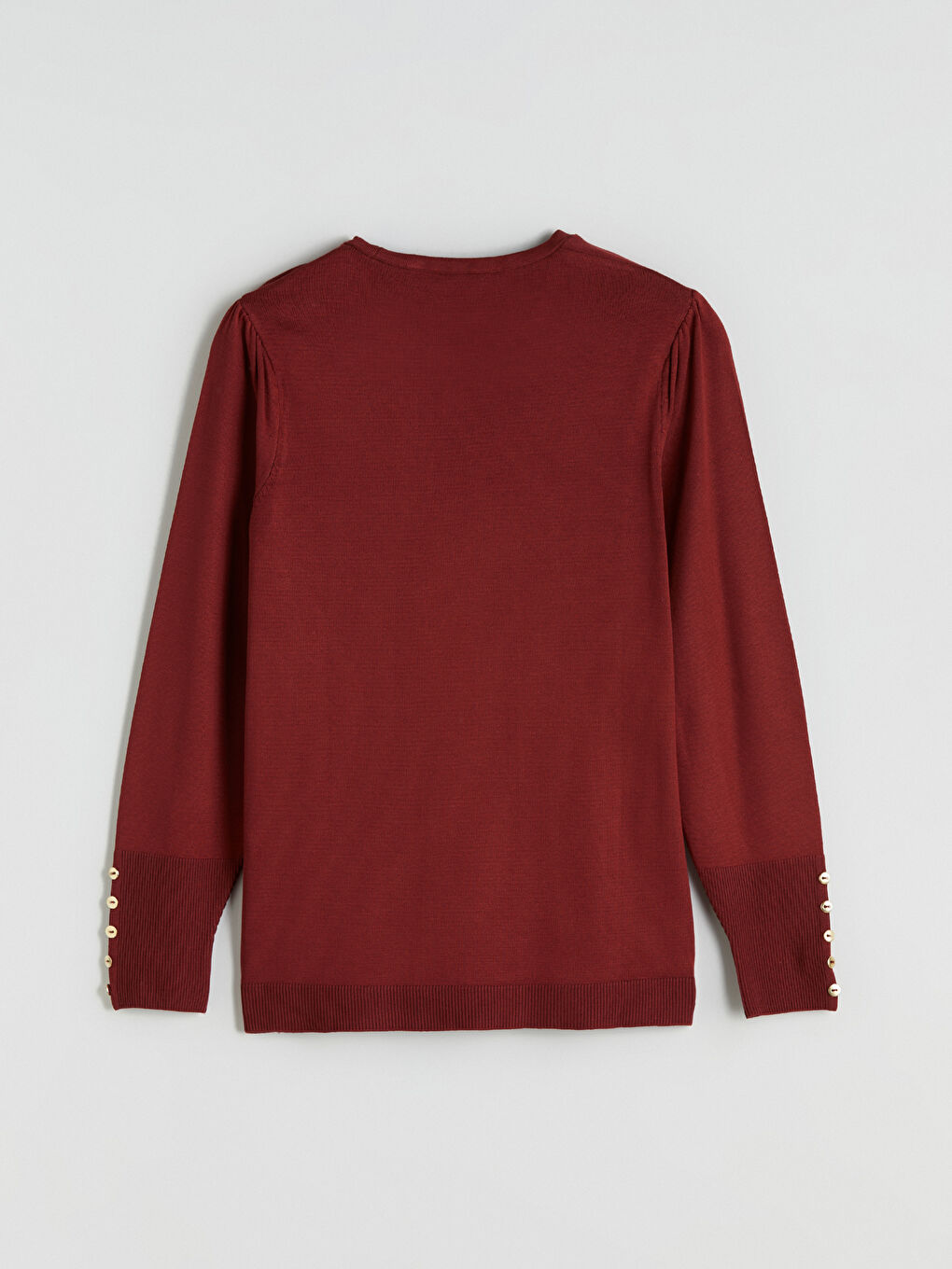 Crew Neck Women's Knitwear Sweater-1