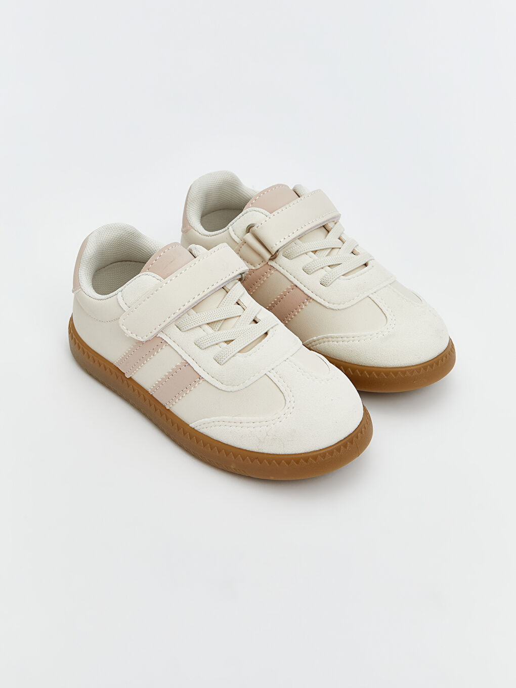 Baby Girls' Sneakers with Laces & Hook-and-Loop