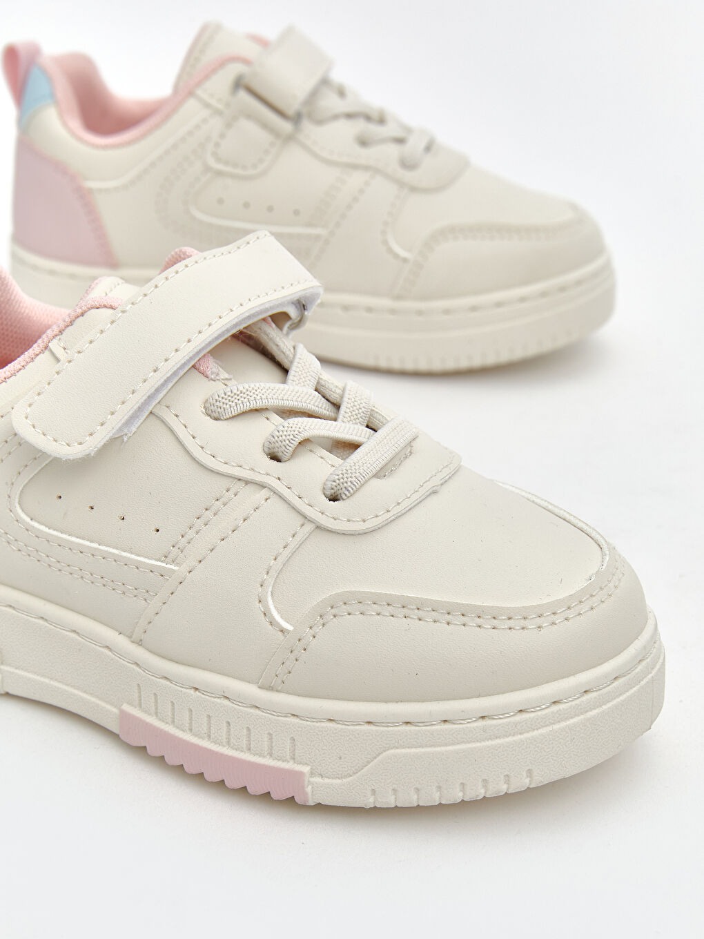 Baby Girls' Sneakers with Laces & Hook-and-Loop-2