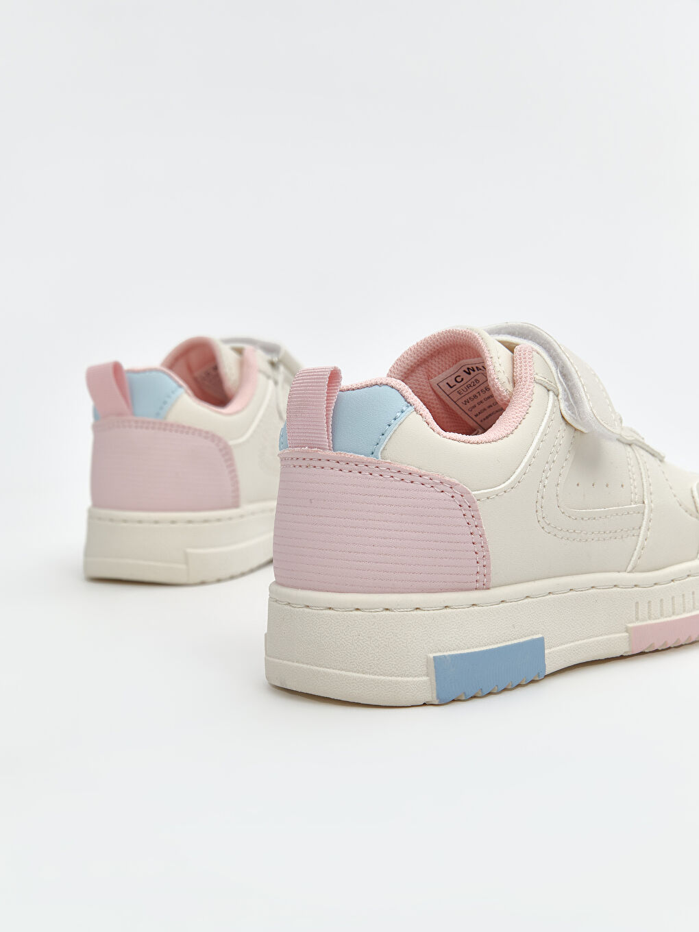 Baby Girls' Sneakers with Laces & Hook-and-Loop-4