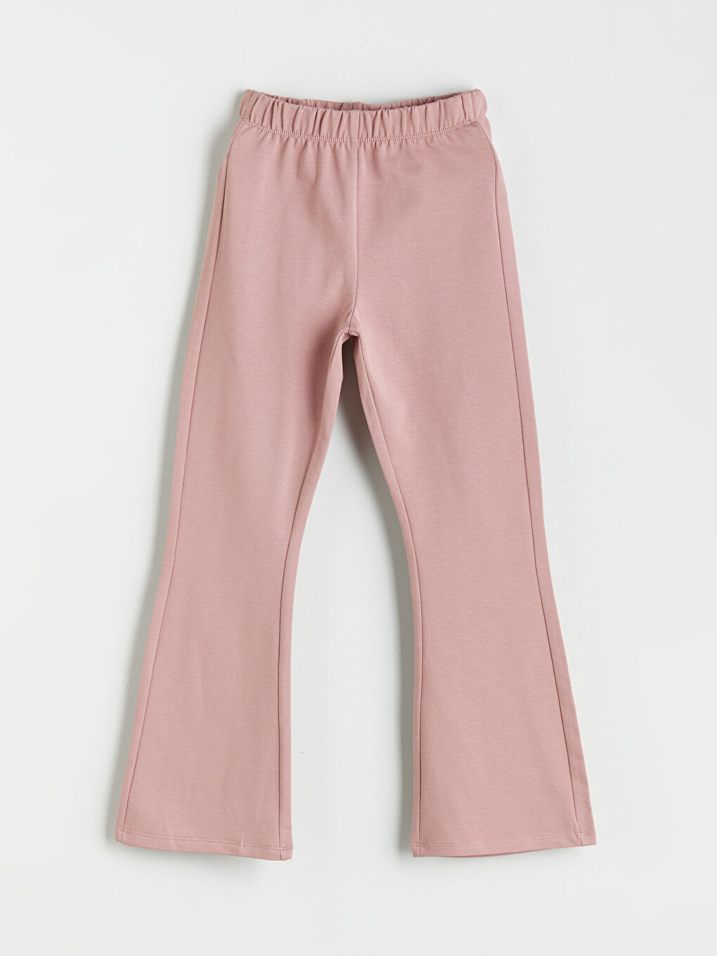 LCW Kids Elastic Waistband Flared Girls' Leggings 2 Pack -W58772Z4-VXT
