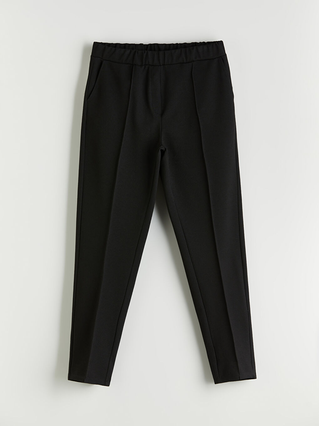 Pantalone sa elastičnim strukom za žene-4