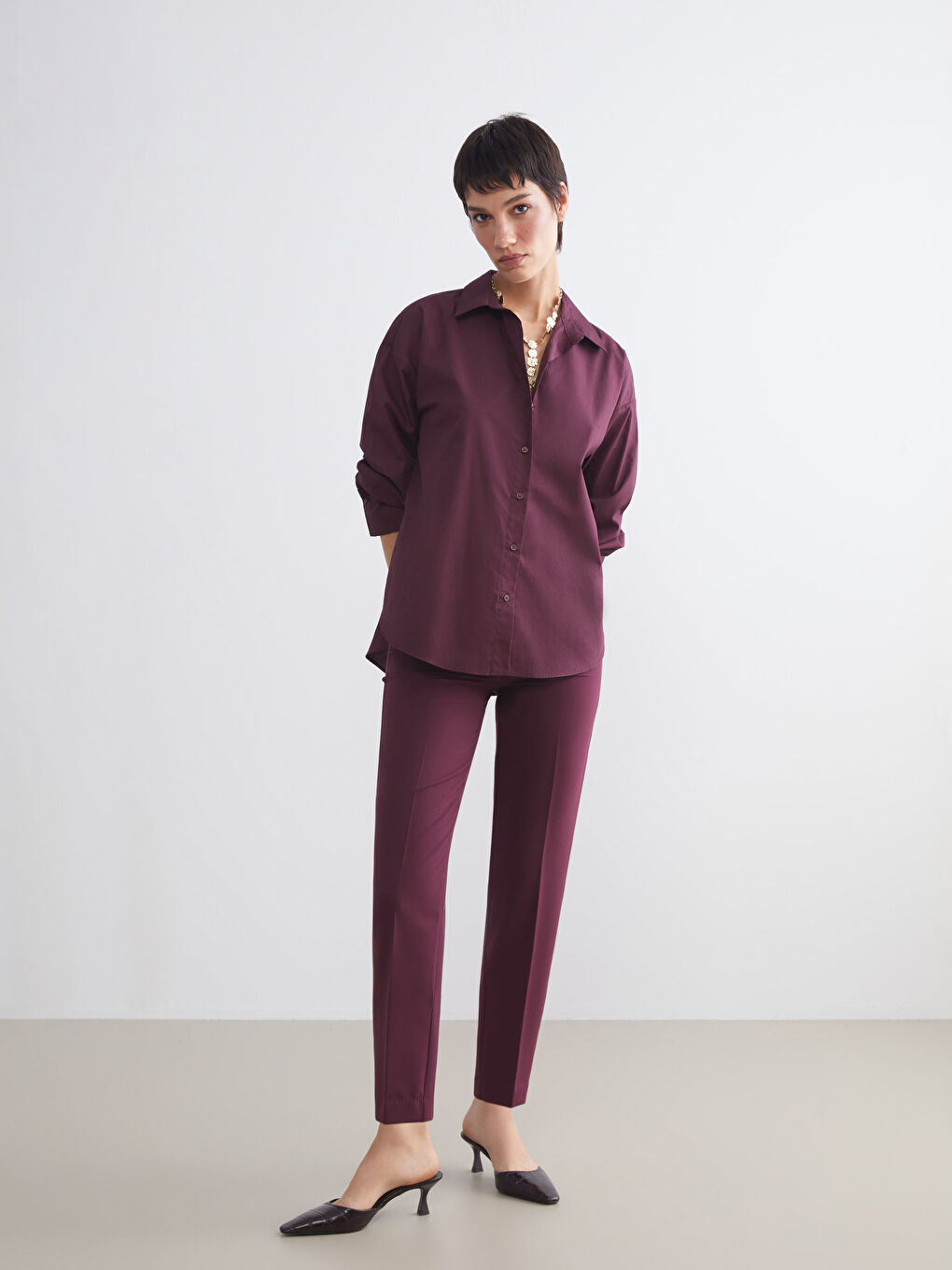 LCW Vision Carrot Fit Women's Trousers -W58809Z8-CTM