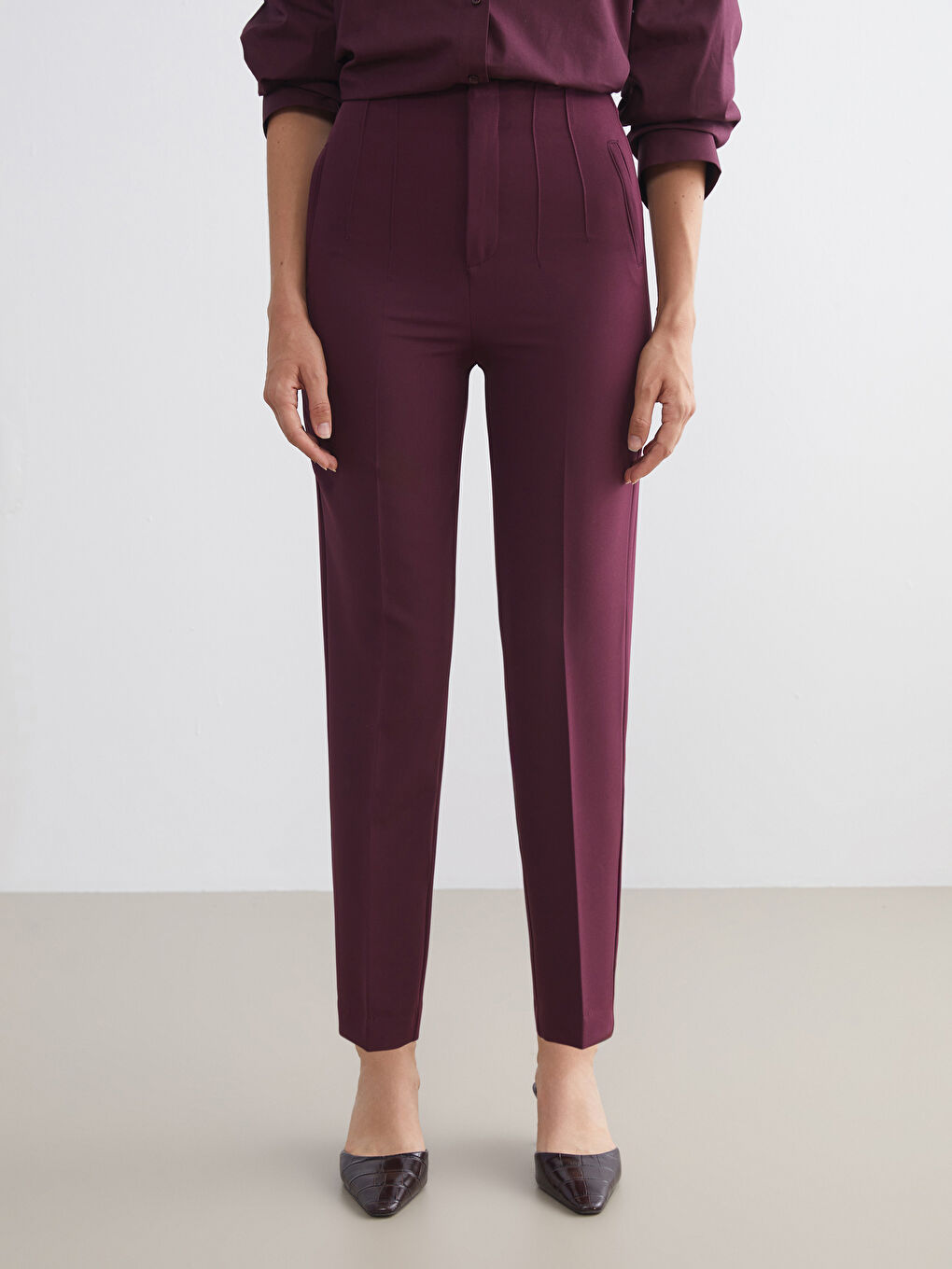 LCW Vision Carrot Fit Women's Trousers -W58809Z8-CTM