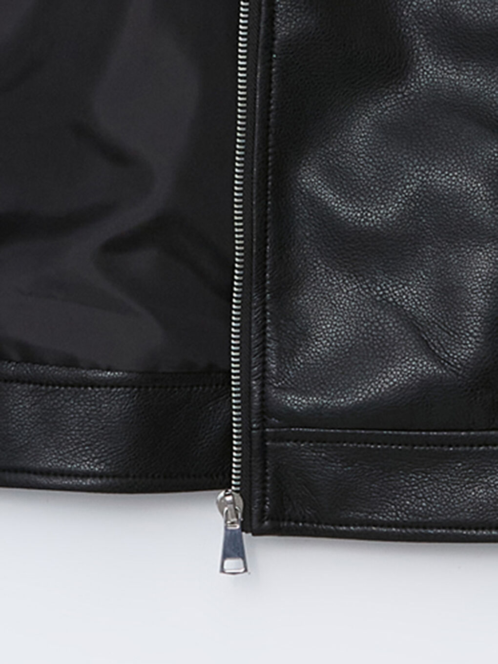LCW Modest Collared Neck Oversize Women's Faux Leather Jacket -W58820Z8-CVL