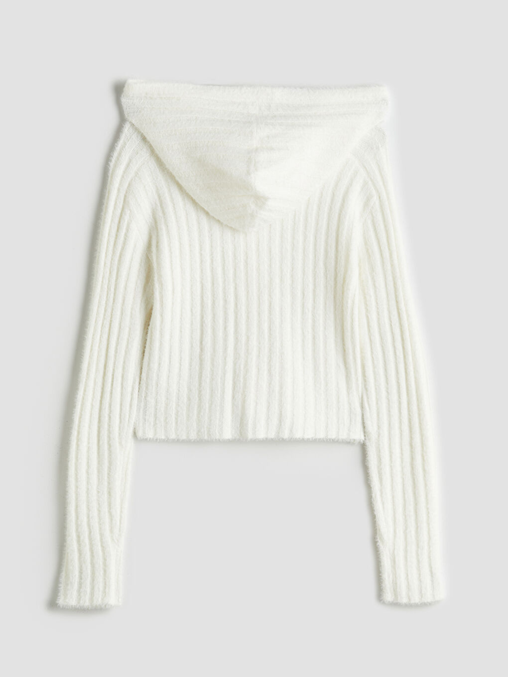 Hooded Women's Knitwear Cardigan-5