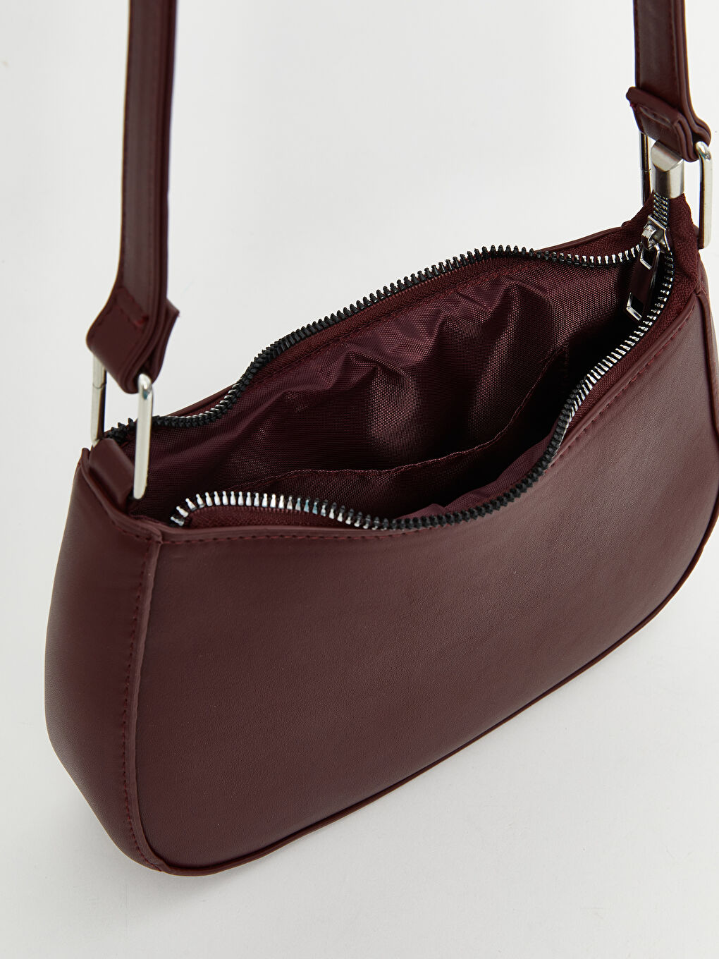 LCW ACCESSORIES Faux Leather Women's Baguette Bag -W58829Z8-DCL