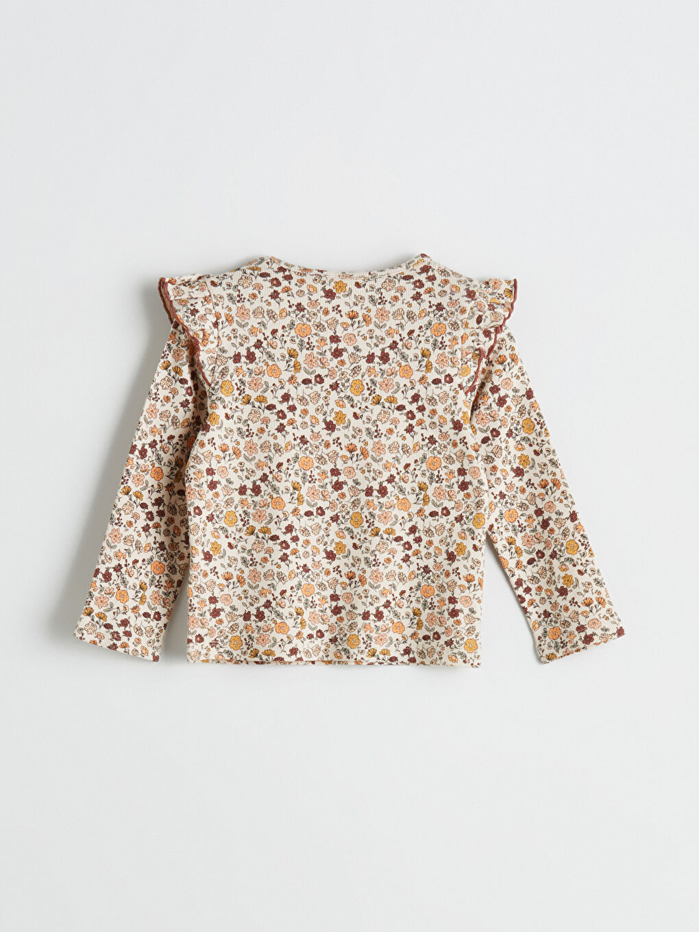 LCW Kids Момиче Бежово Тениска -W58925Z1-LQB