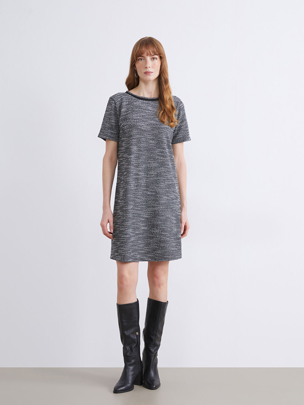 Woman GREY Dress-1