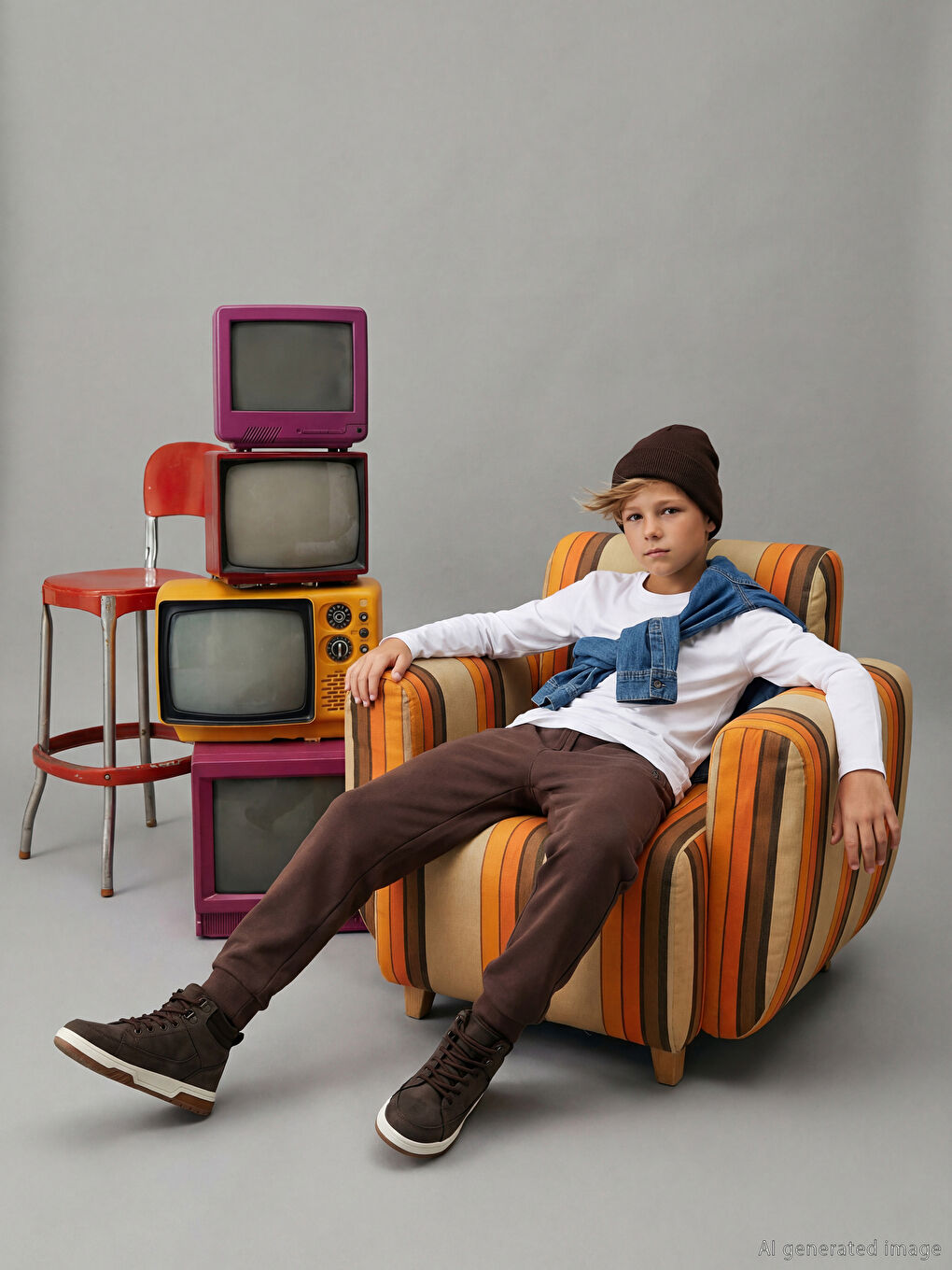 Elasticated Waist Boys' Jogger Sweatpants