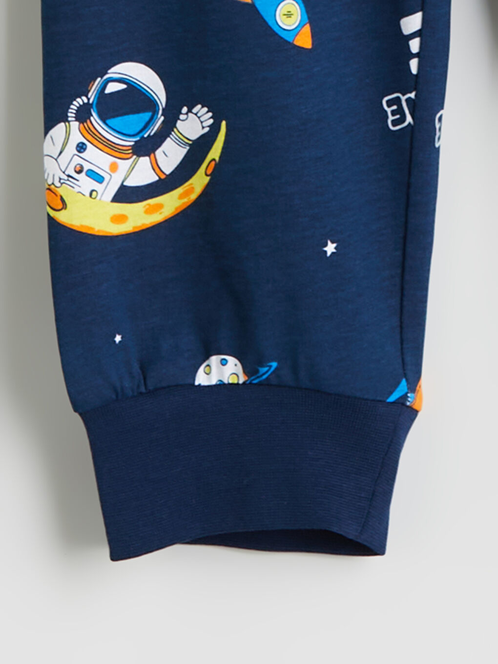Crew Neck Boys' Pyjama Set-5