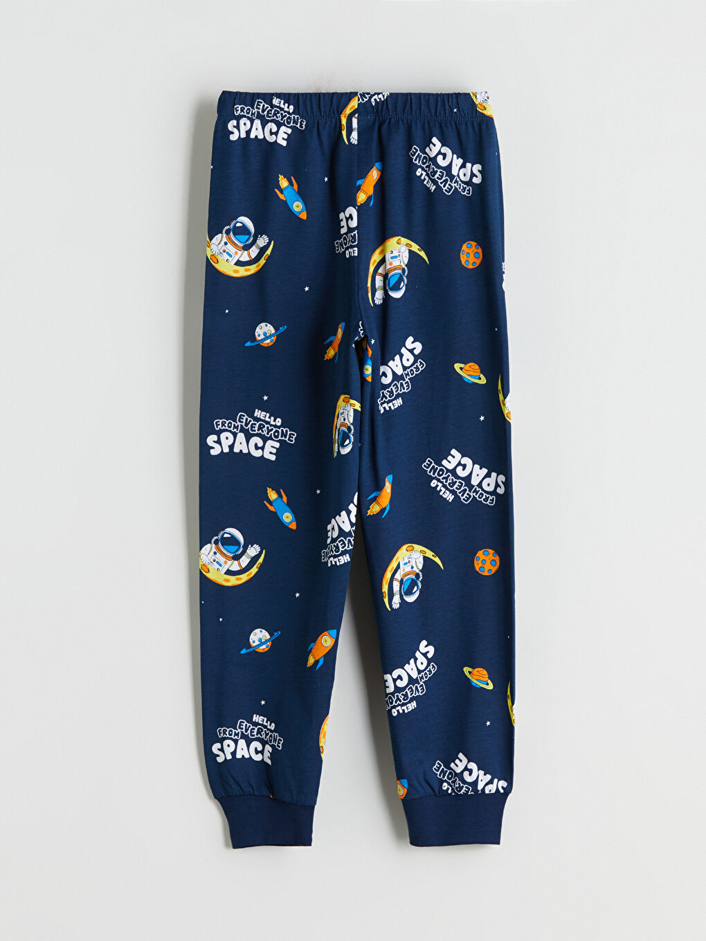Crew Neck Boys' Pyjama Set-6