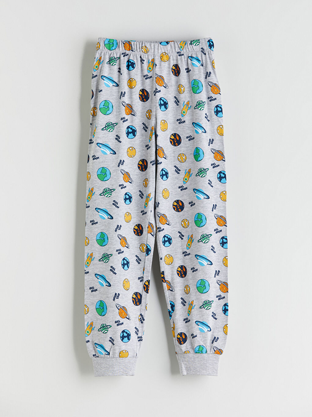 Crew Neck Boys' Pyjama Set-4