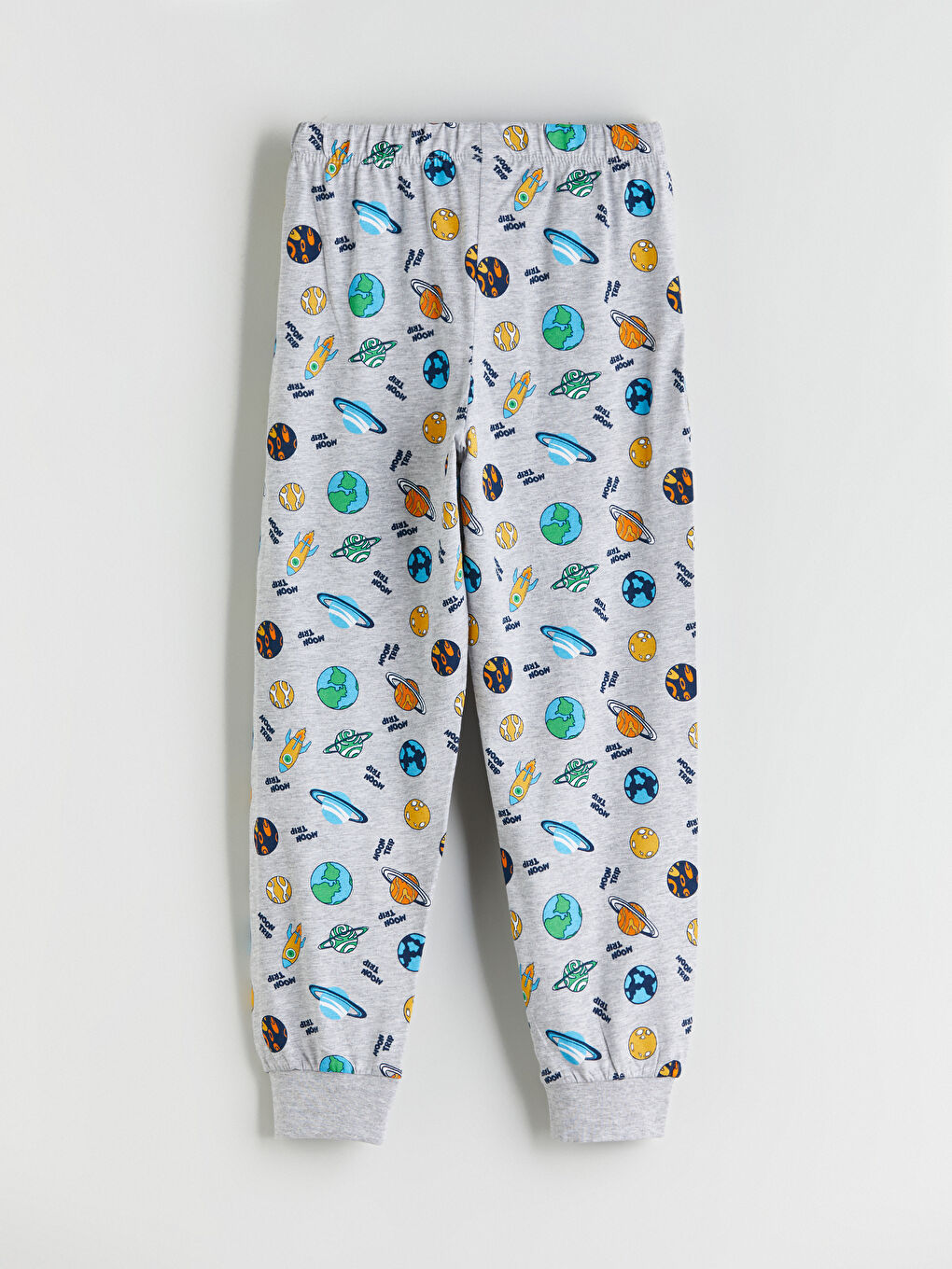 Crew Neck Boys' Pyjama Set-6