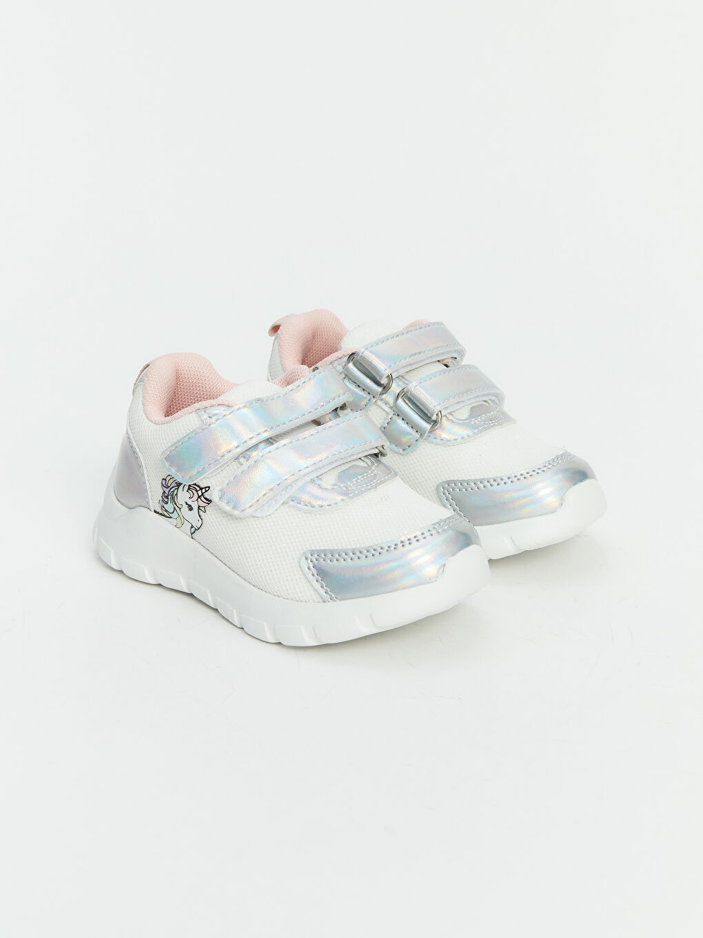 LCW STEPS Hook and Loop Baby Girls' Sneakers -W59000Z1-YCM
