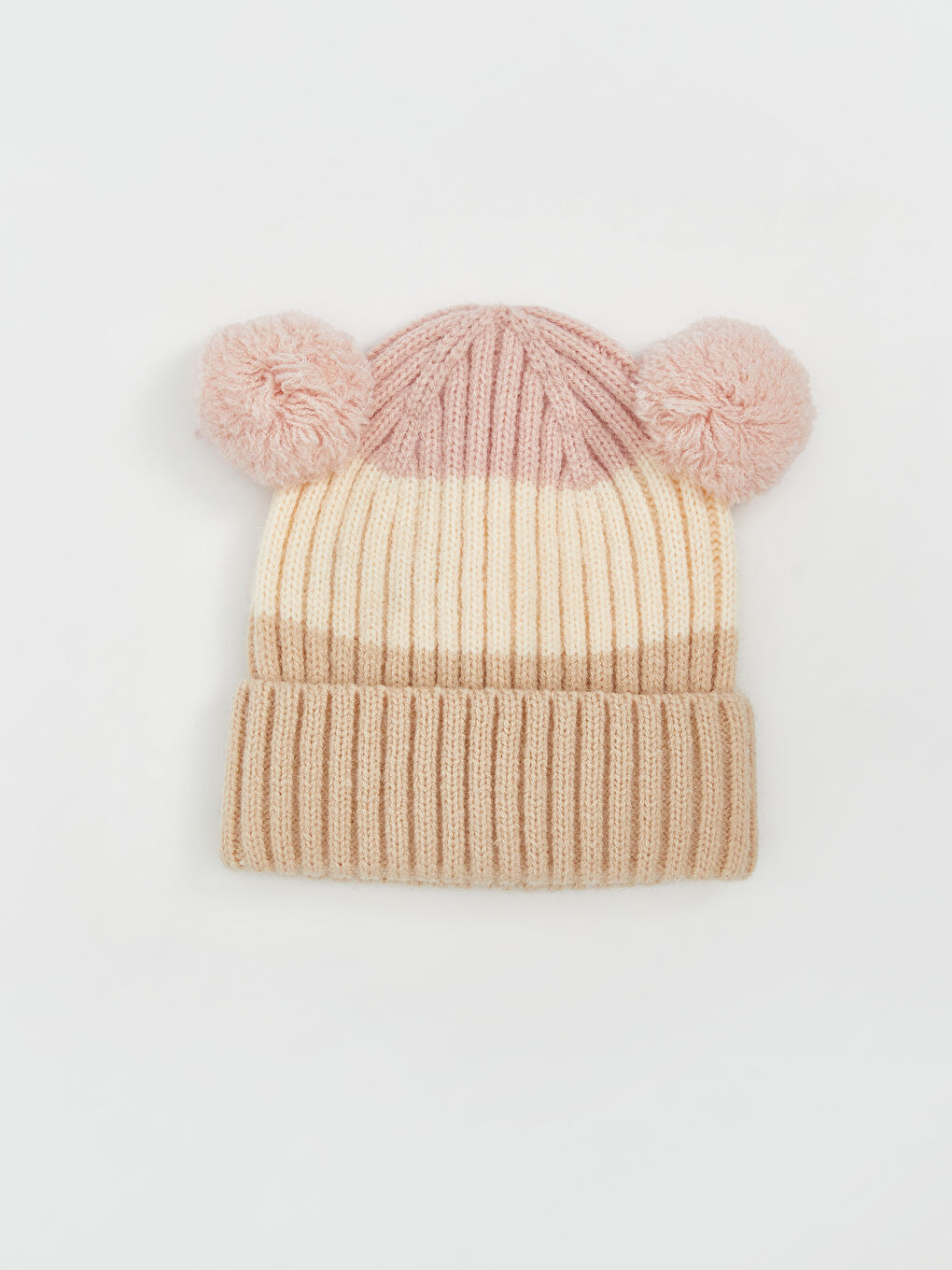Baby Girl ECRU Newborn Beanie