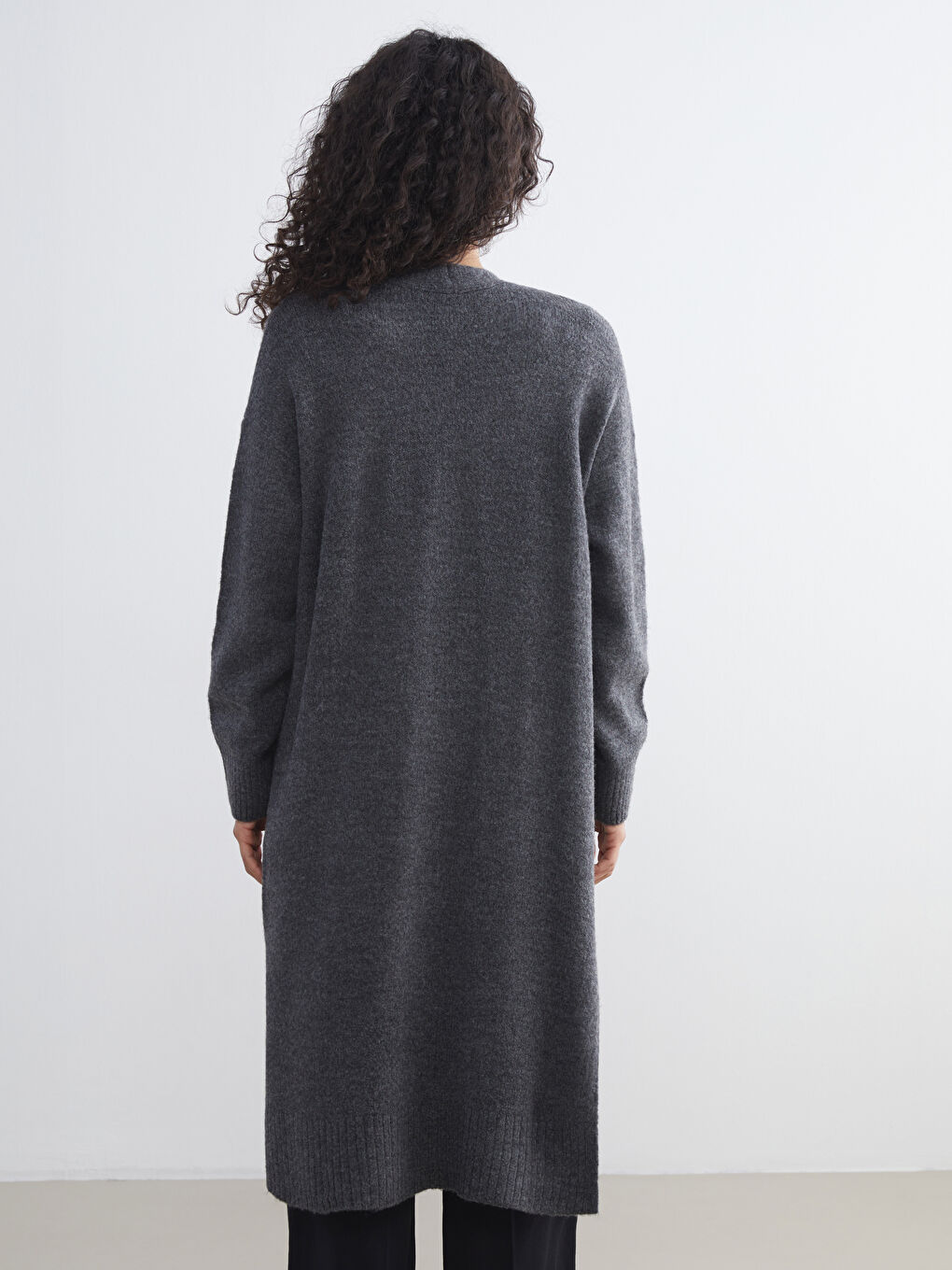 Shawl Collar Women's Knitwear Cardigan-3