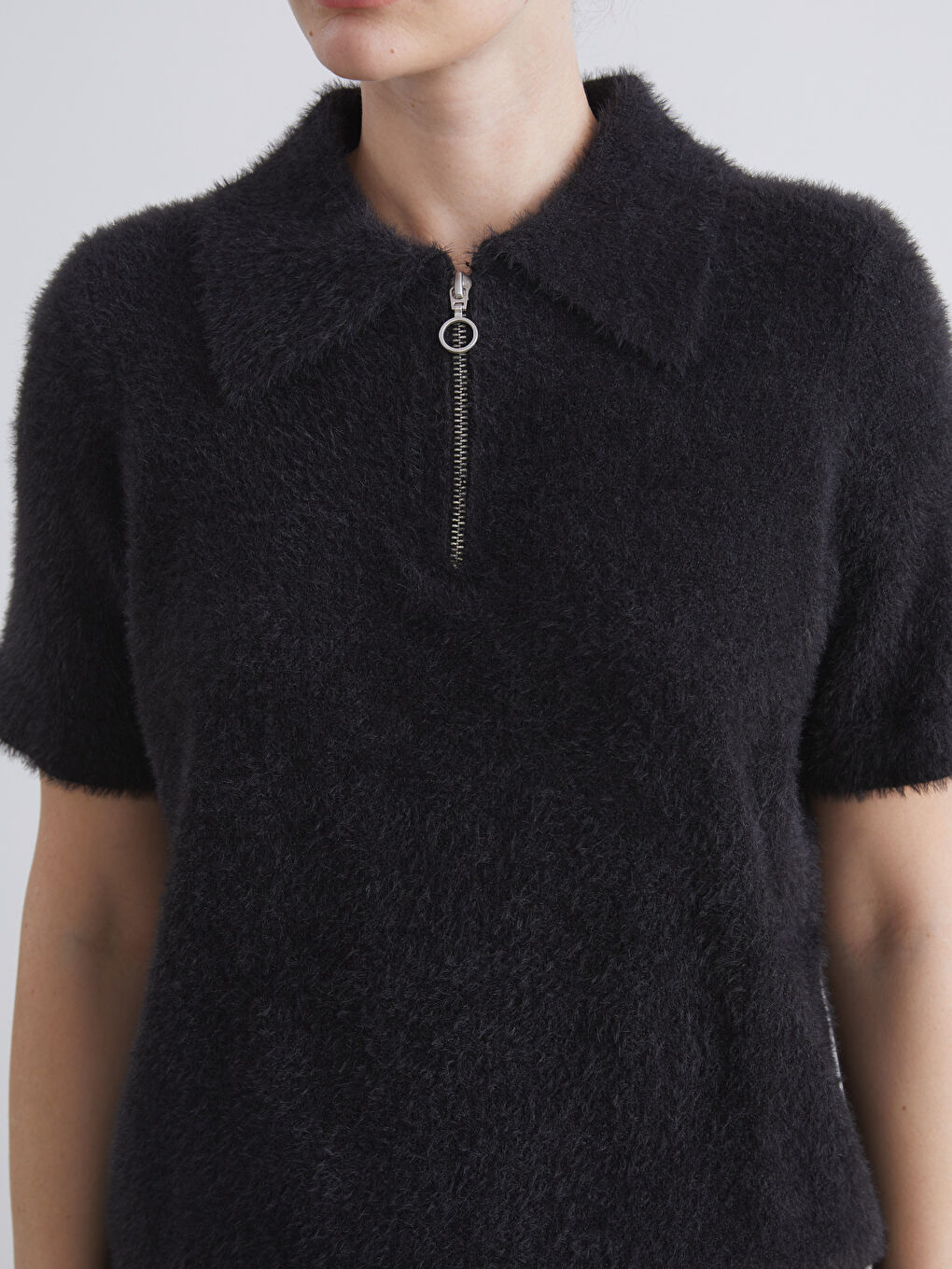 Woman BLACK Sweater-2