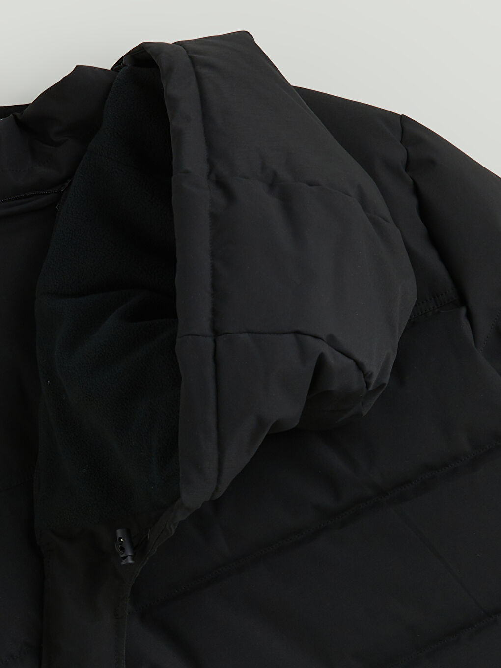 Standard Fit Hooded Men's Coat-7