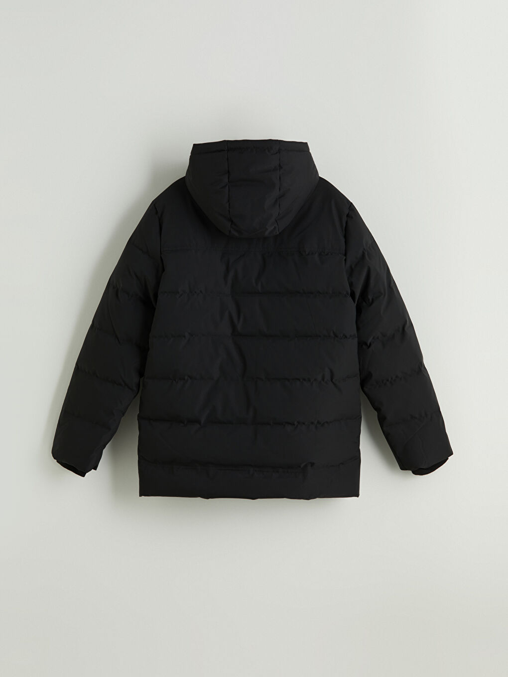 Standard Fit Hooded Men's Coat-8