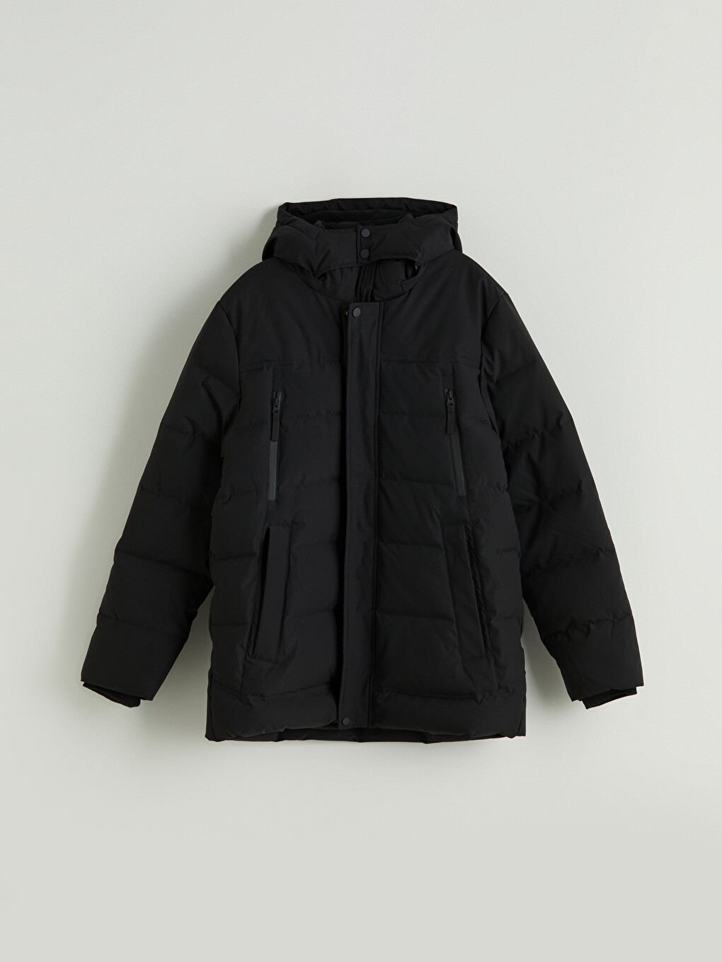 Standard Fit Hooded Men's Puffer Coat-6