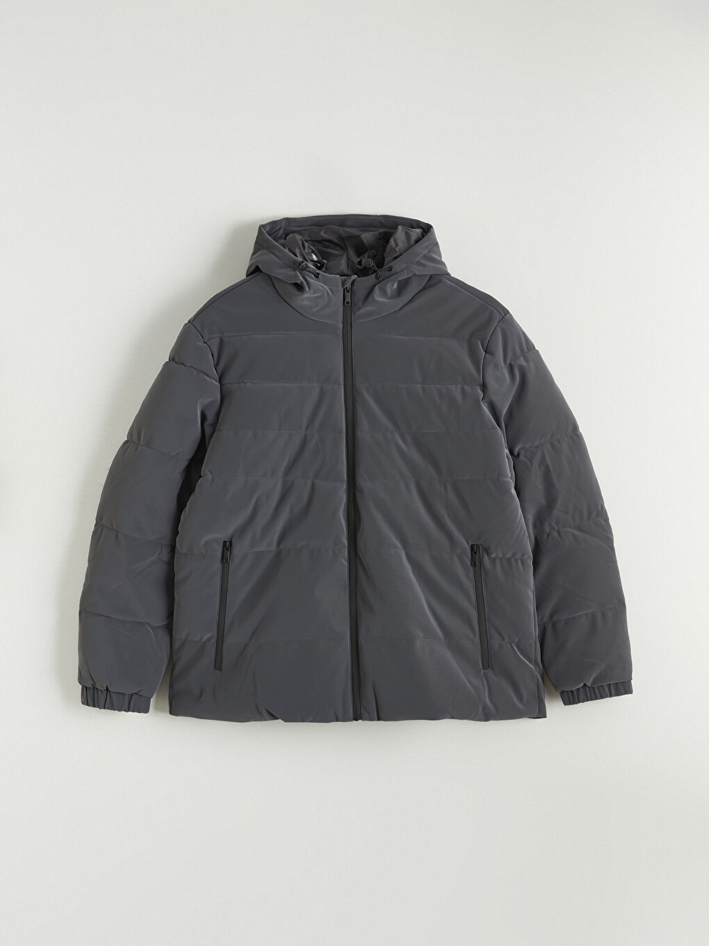 Standard Fit Hooded Men's Puffer Coat-6