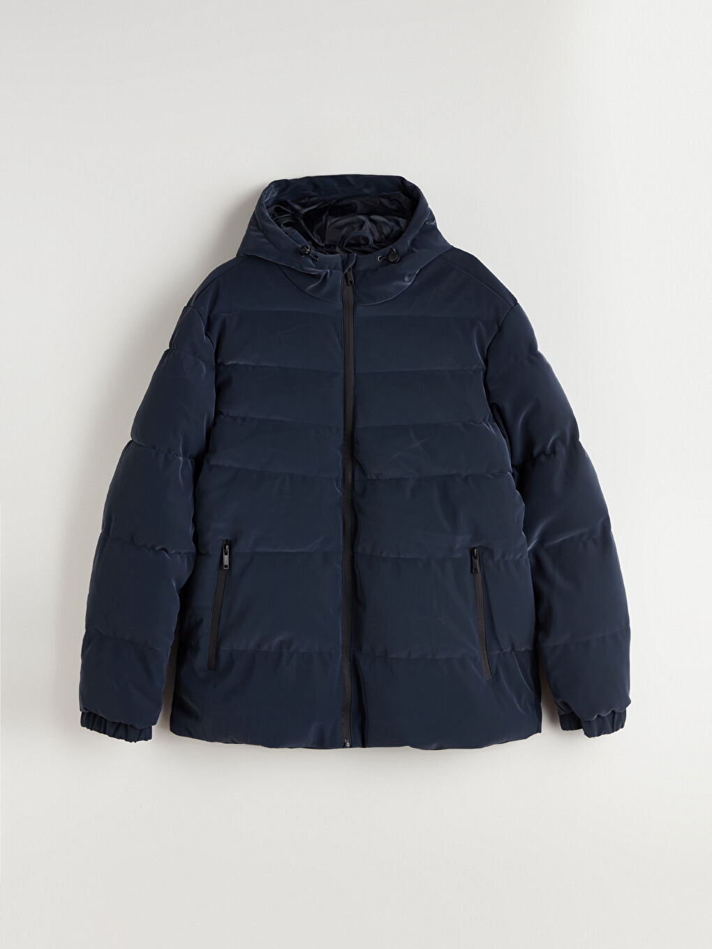 Standard Fit Hooded Men's Puffer Coat