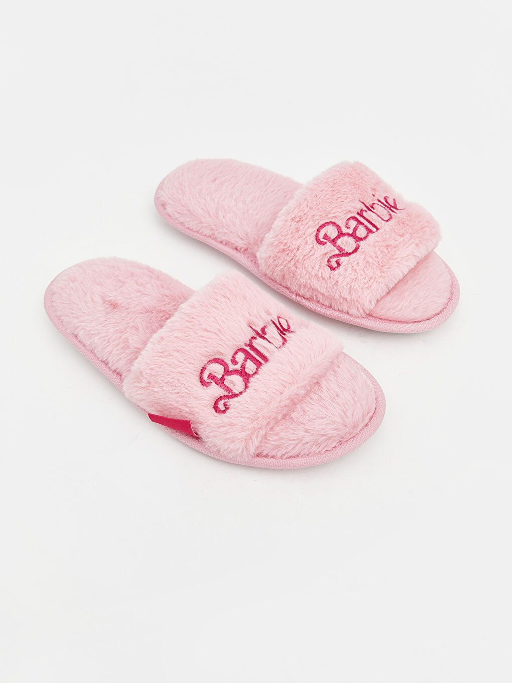 Barbie Vezeno Plišane Ženske Kućne Papuče-1