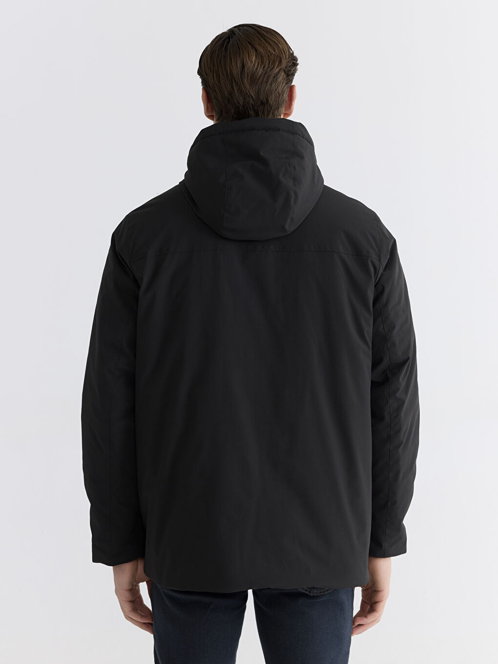 Мужская куртка стандартного кроя с капюшоном-6