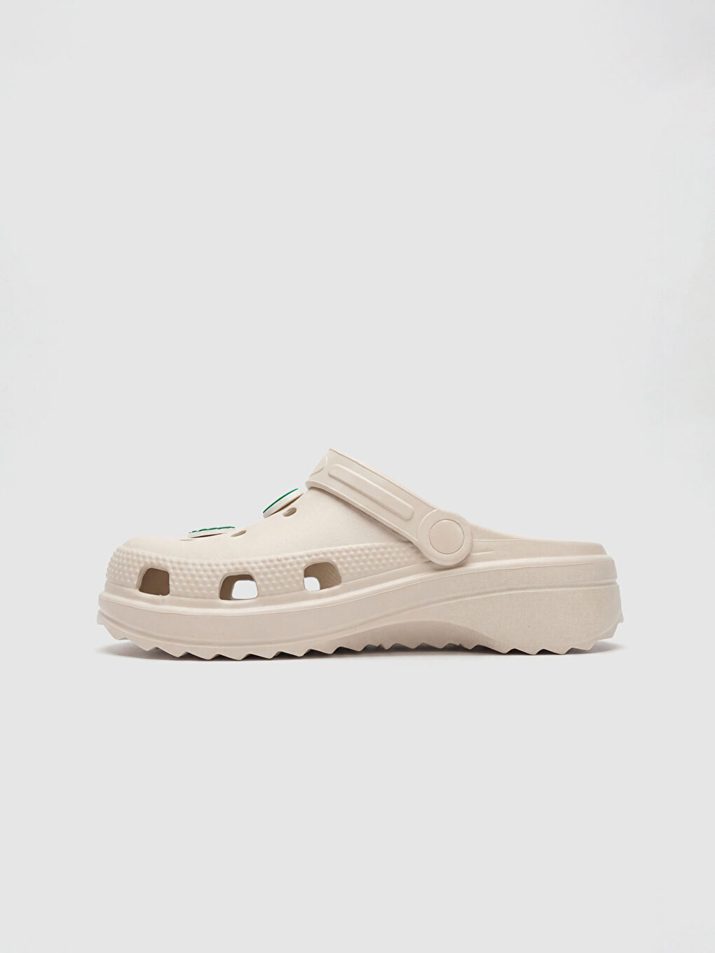 Papuci slider BEJ Femeie-1