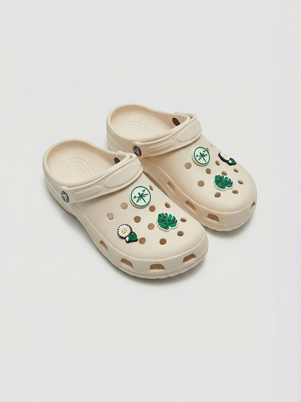 Sandale de damă cu imprimeu floral