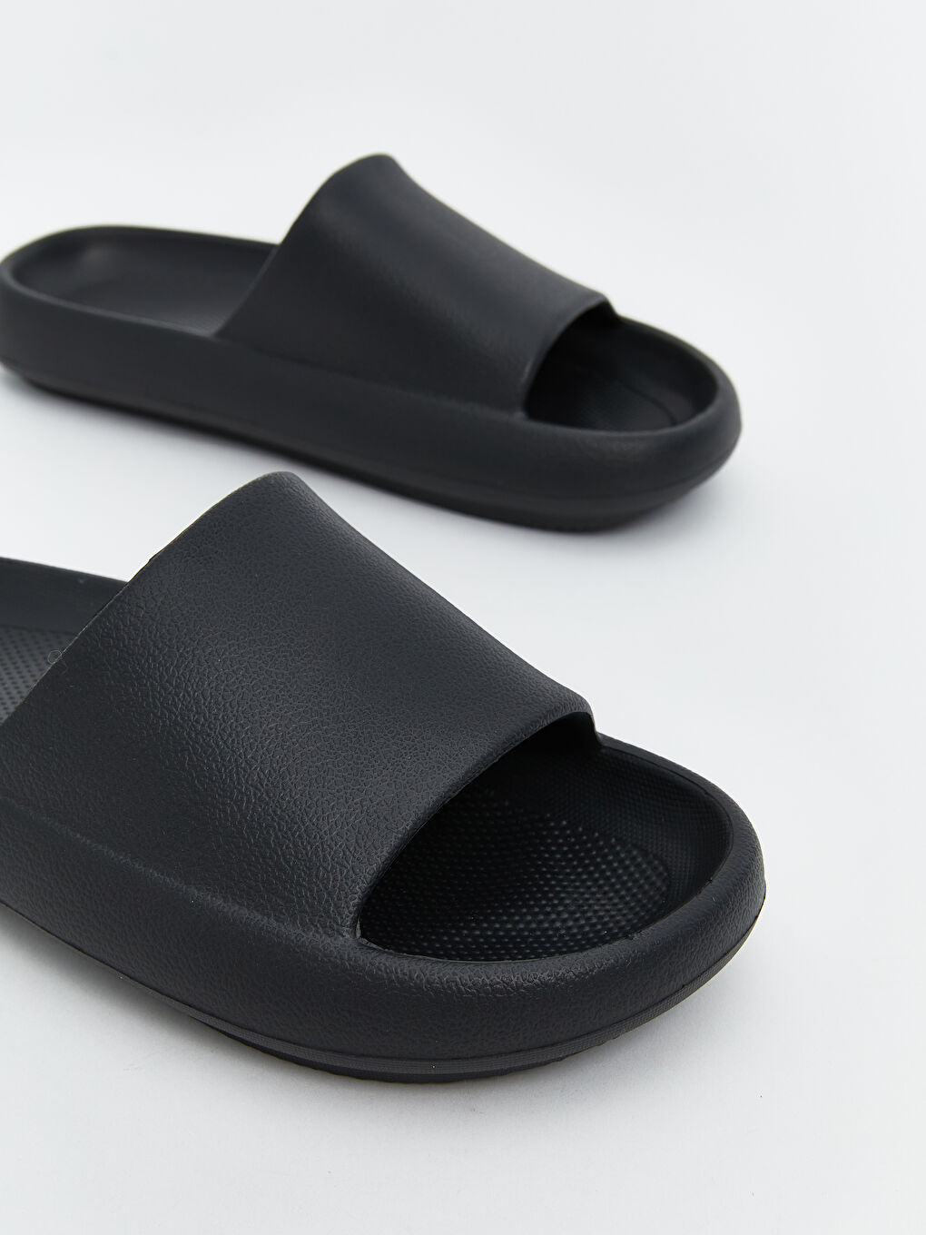 LCW STEPS Faux Leather Men's Slippers -W59079Z8-CVL