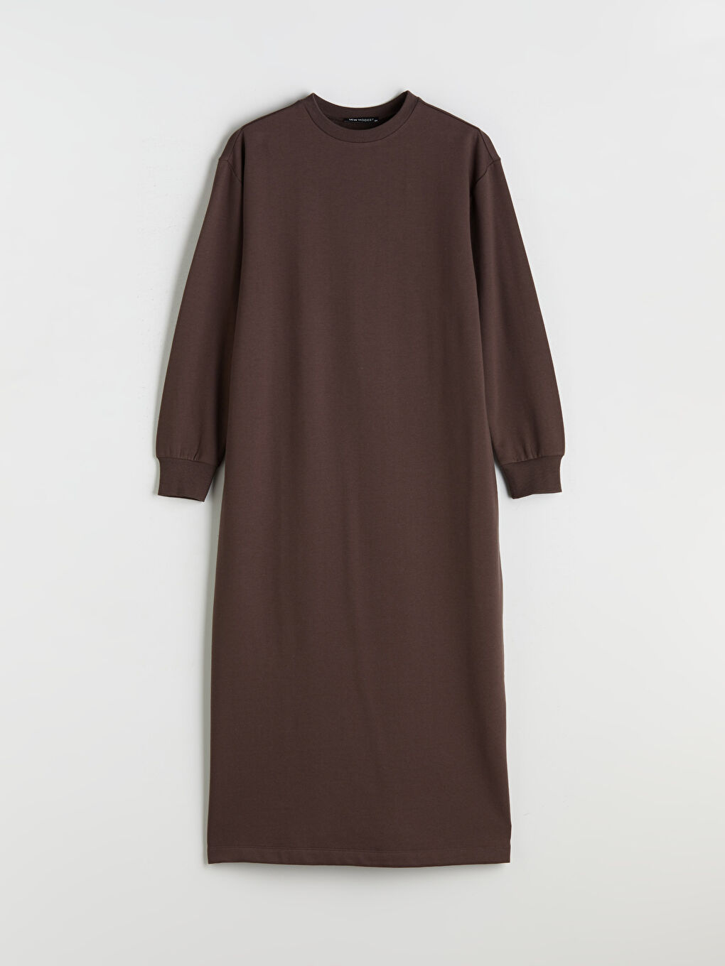 فستان بني امرأة-4