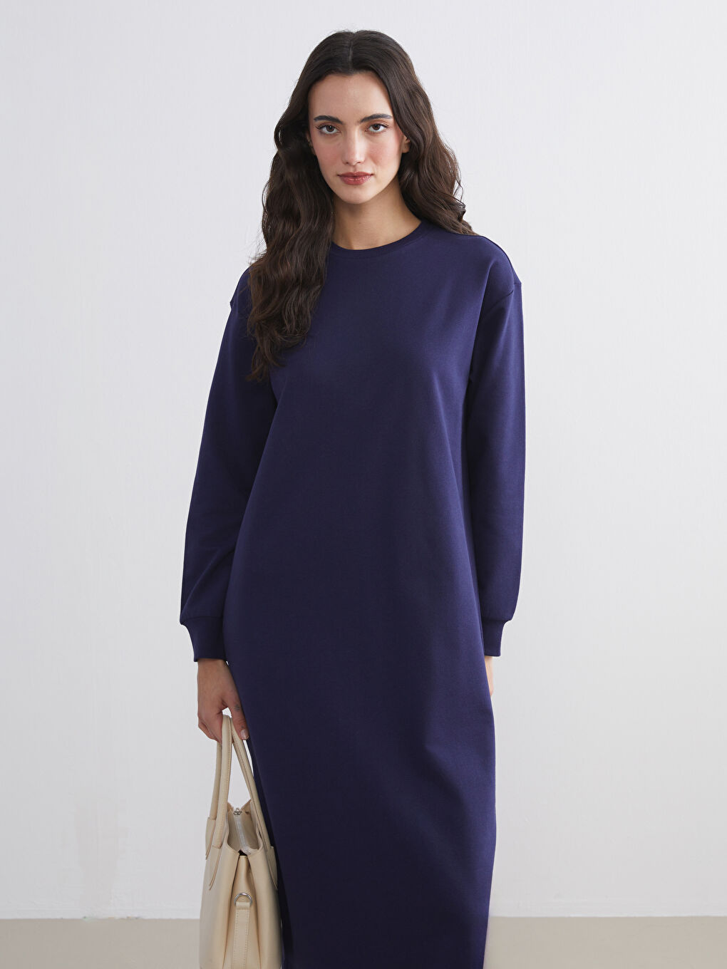 فستان كحلي امرأة-1