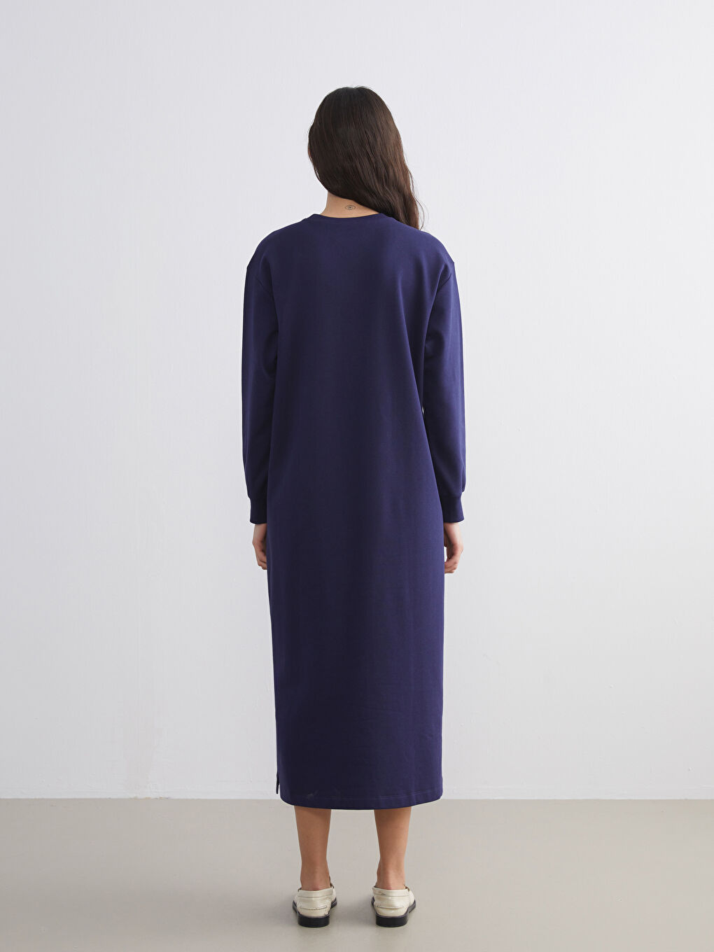 فستان كحلي امرأة-3