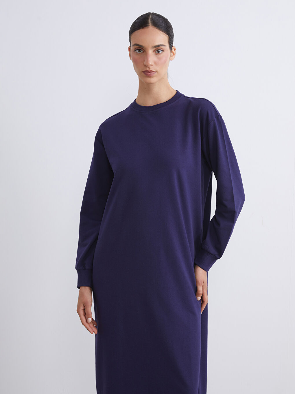 فستان كحلي امرأة-1