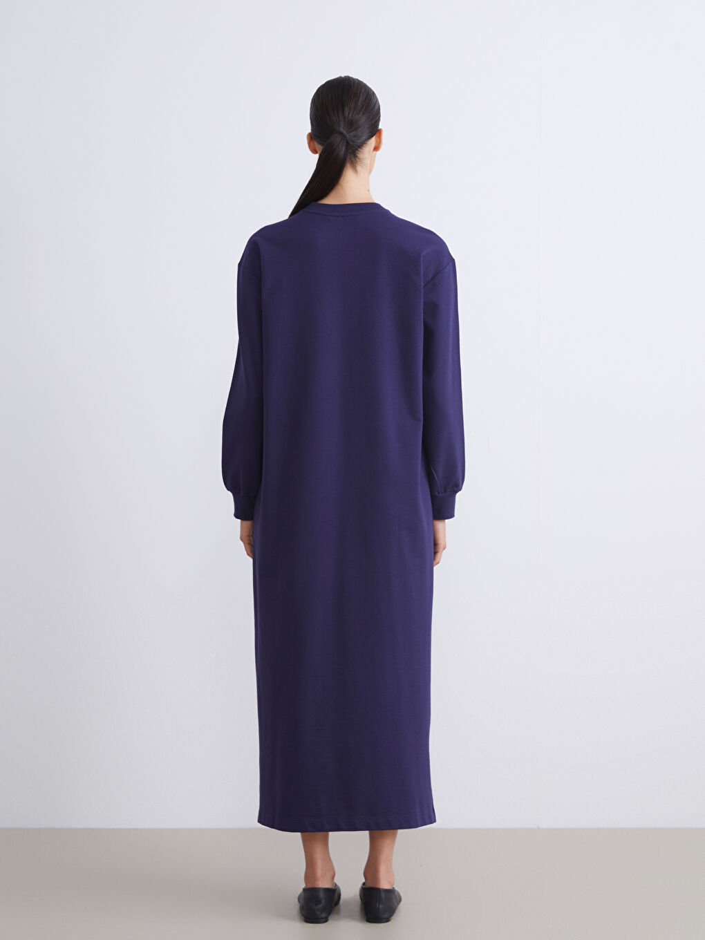 فستان كحلي امرأة-3