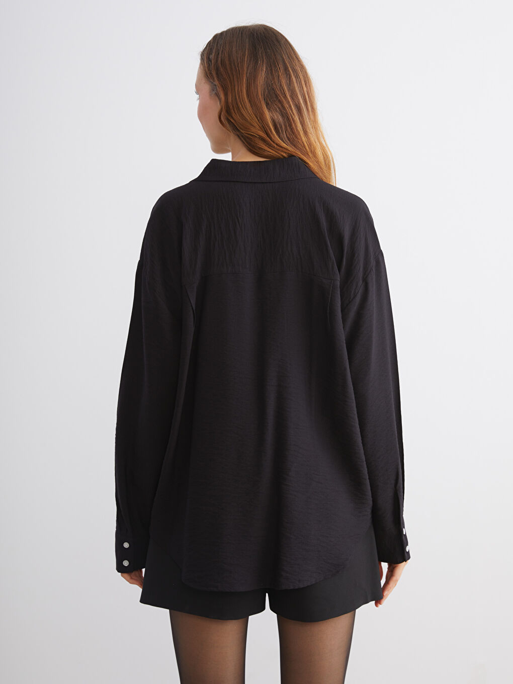 LCW Vision Oversize Women's Shirt -W59115Z8-CVL