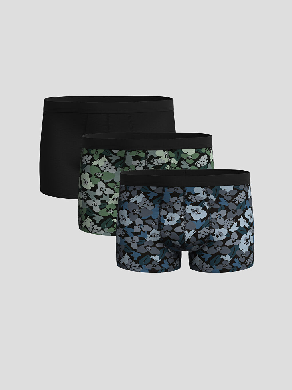 LC WAIKIKI Standard Fit Cotton Stretch Men's Boxer 3-pack -W59125Z8-LRR