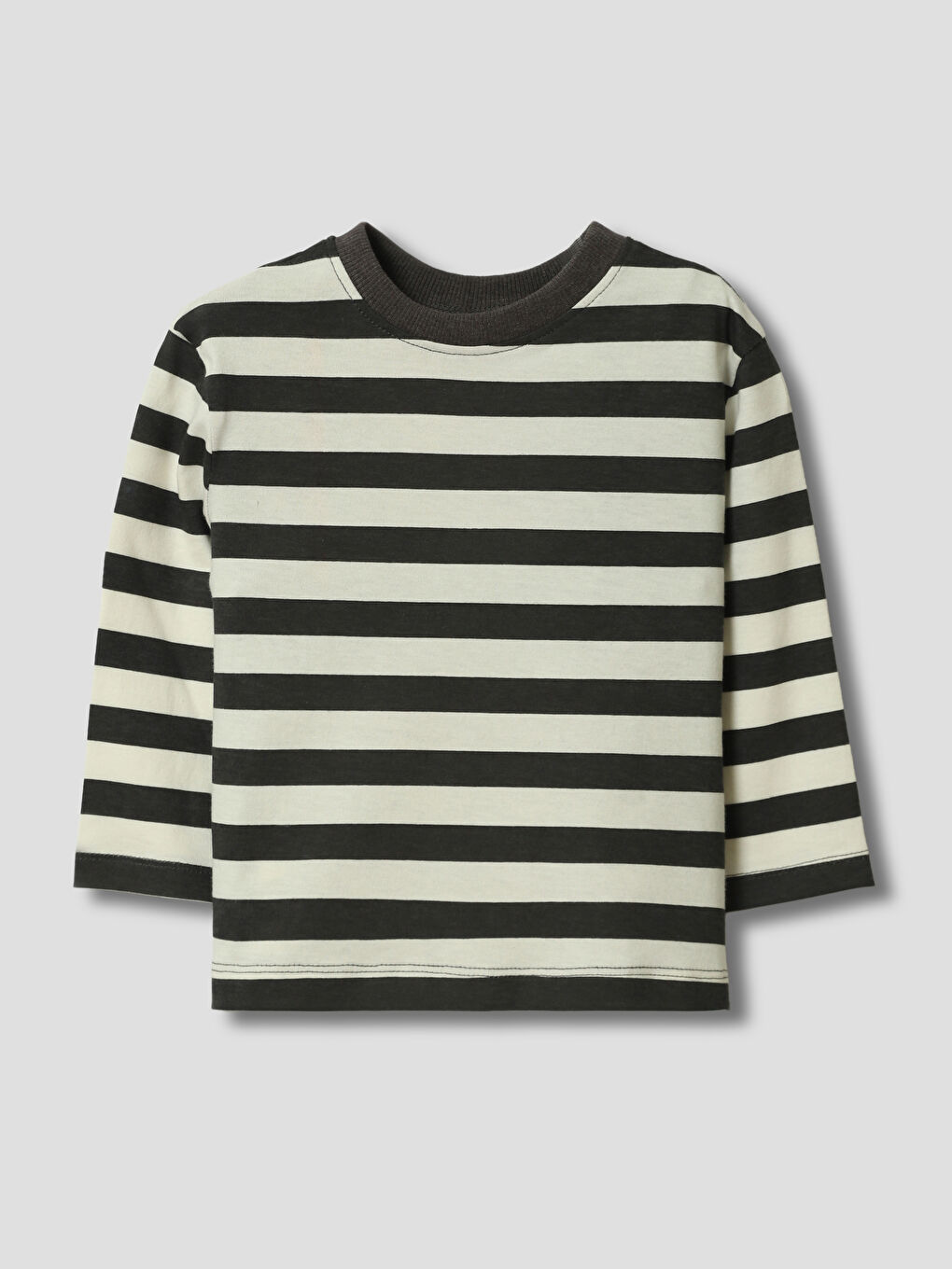 Crew Neck Striped Boys' T-Shirt