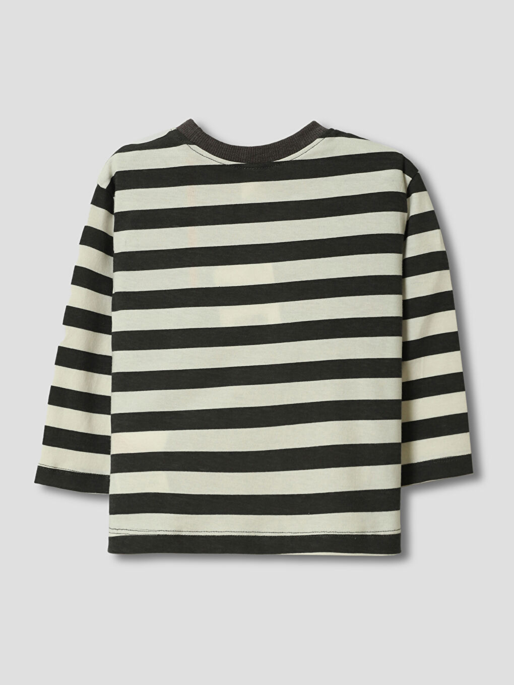 Crew Neck Striped Boys' T-Shirt-1