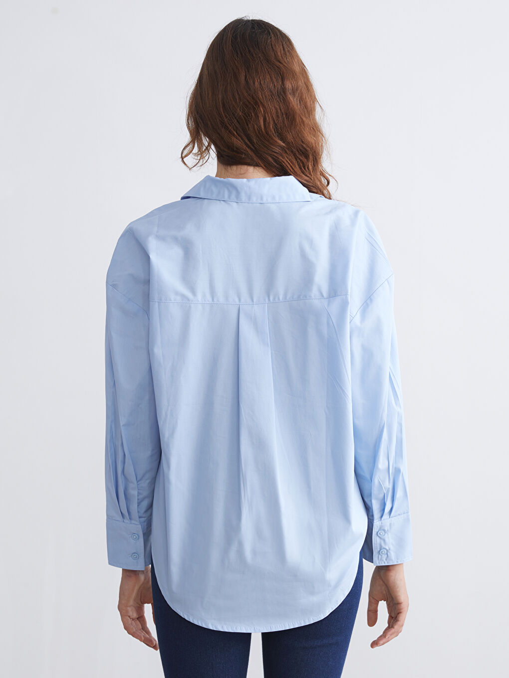 LCW Vision Ženska široka poplin košulja -W59140Z8-DHU