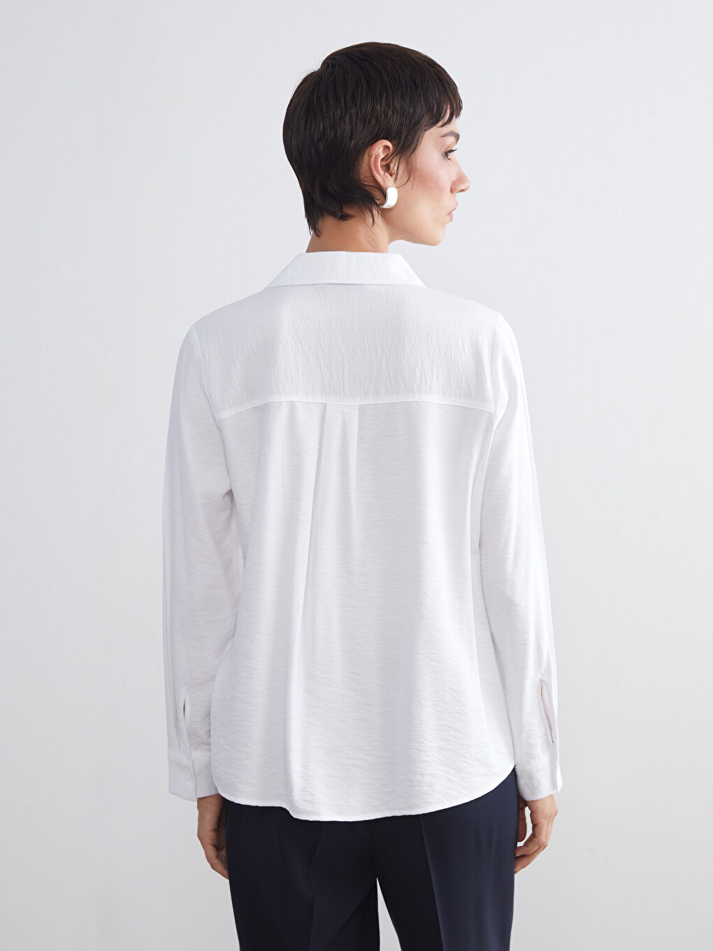 LCW Vision Loose Fit Women's Shirt -W59142Z8-FFB